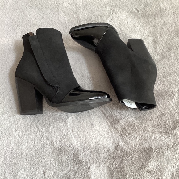 NWOT black leather short boot size 36 - Picture 1 of 10